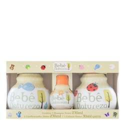 Kit Inf Bebe Natureza Suav Sh/cond/col