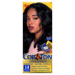 Cor E Ton 2.8 Preto Azulado Espelhado